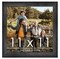 11x11 Wide Barnwood Picture Frame with UV-Resistant Acrylic & Acid Free Backing, Available in 6 Paint Finishes - Grey, Brown, White, and Black